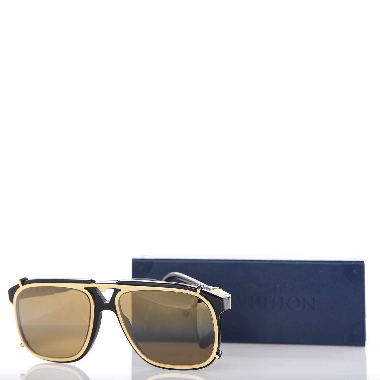 Louis Vuitton Acetate Satellite Sunglasses Z1085W Black 7 of 7