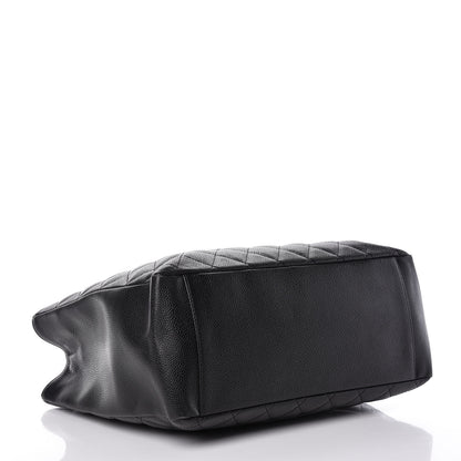Chanel Caviar Quilted Grand Shopping Tote GST Black 4 of 14