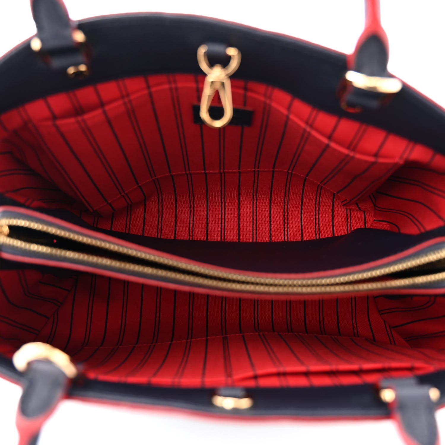Louis Vuitton Empreinte Montaigne MM Marine Rouge 5 of 10