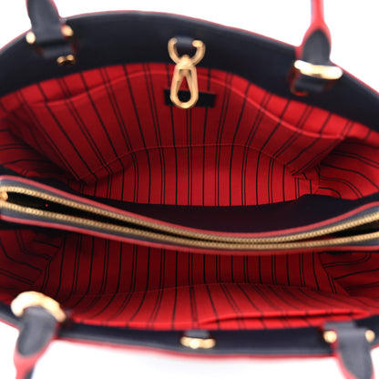 Louis Vuitton Empreinte Montaigne MM Marine Rouge 5 of 10