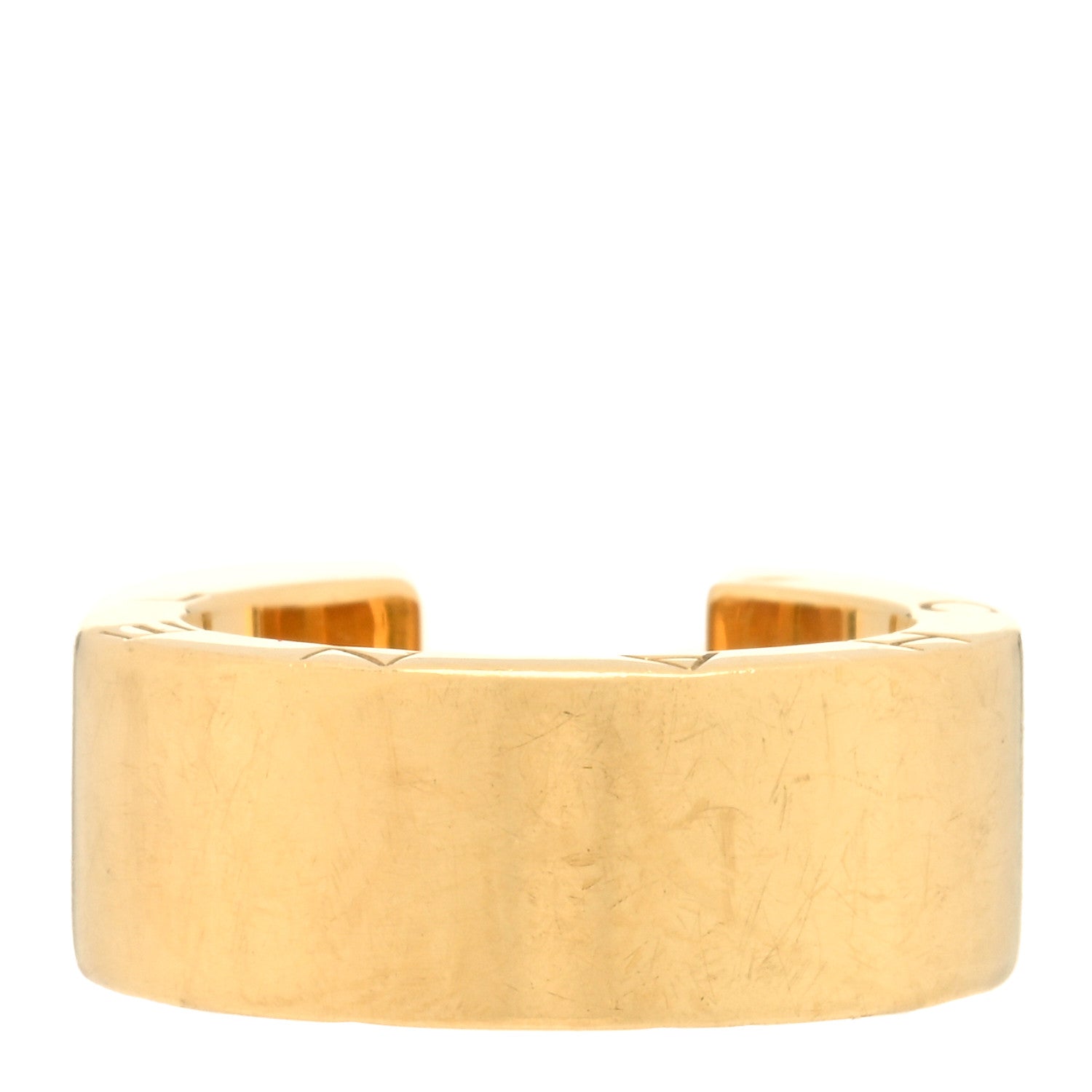 Chanel 18K Yellow Gold Open Band Ring 49 4.75 3 of 4