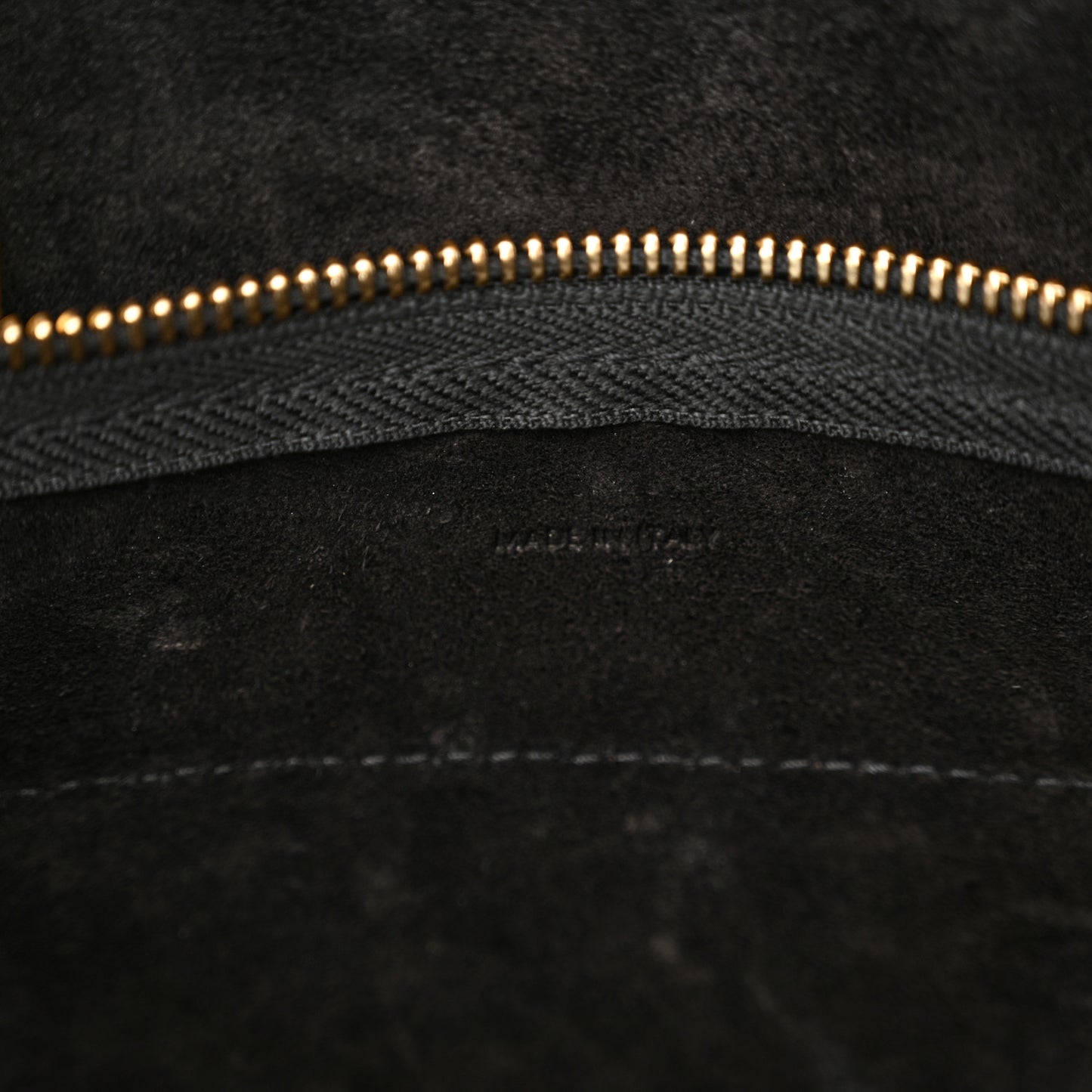 Grained Calfskin Nano Belt Bag Black