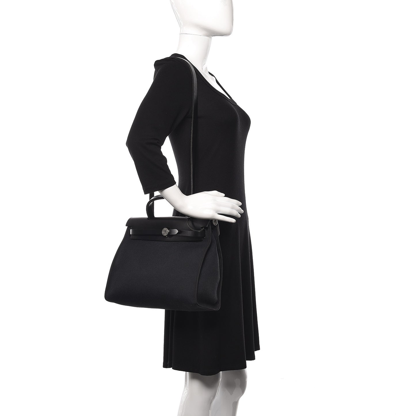 Military Toile Vache Hunter Herbag Zip PM 31 Black