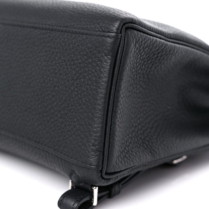 Hermes Togo Kelly Ado Backpack Black 9 of 10