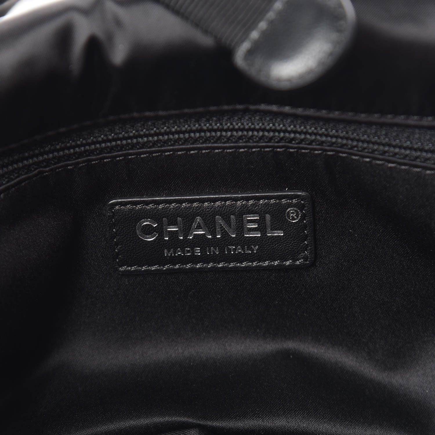 Chanel Tweed Nylon Quilted Small Astronaut Essentials Flap Black Red 6 of 11