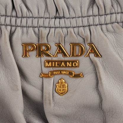 Prada Nappa Gaufre Large Tote Nuvola 6 of 9