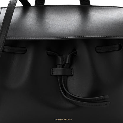 Mansur Gavriel Calfskin Mini Mini Lady Bag Black Flamma 8 of 10