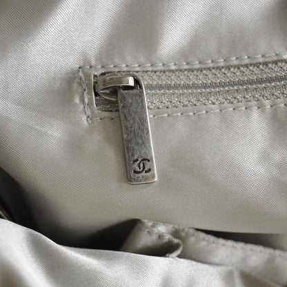 Chanel Leather Baby Coco Cabas Argent Fonce 8 of 10