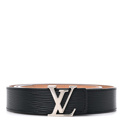 Louis Vuitton Epi 30mm LV Initiales Belt 80 32 Black 1 of 6