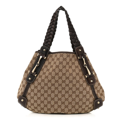 Gucci Monogram Medium Pelham Shoulder Bag Dark Brown 1 of 11