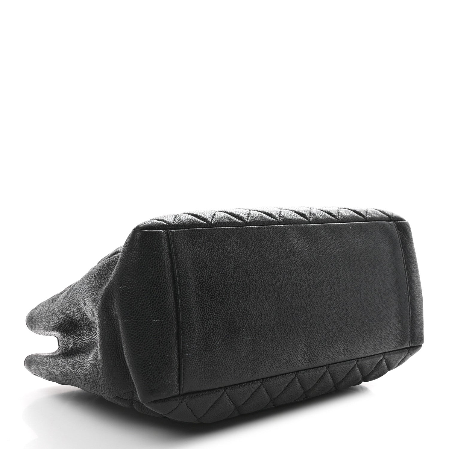 Chanel Caviar Quilted Grand Shopping Tote GST Black 4 of 14