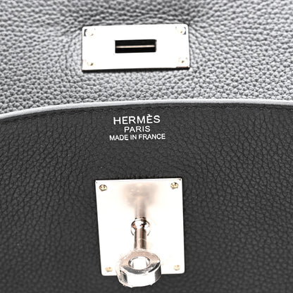 Hermes Togo Maxi Kelly Retourne 42 Black 6 of 11