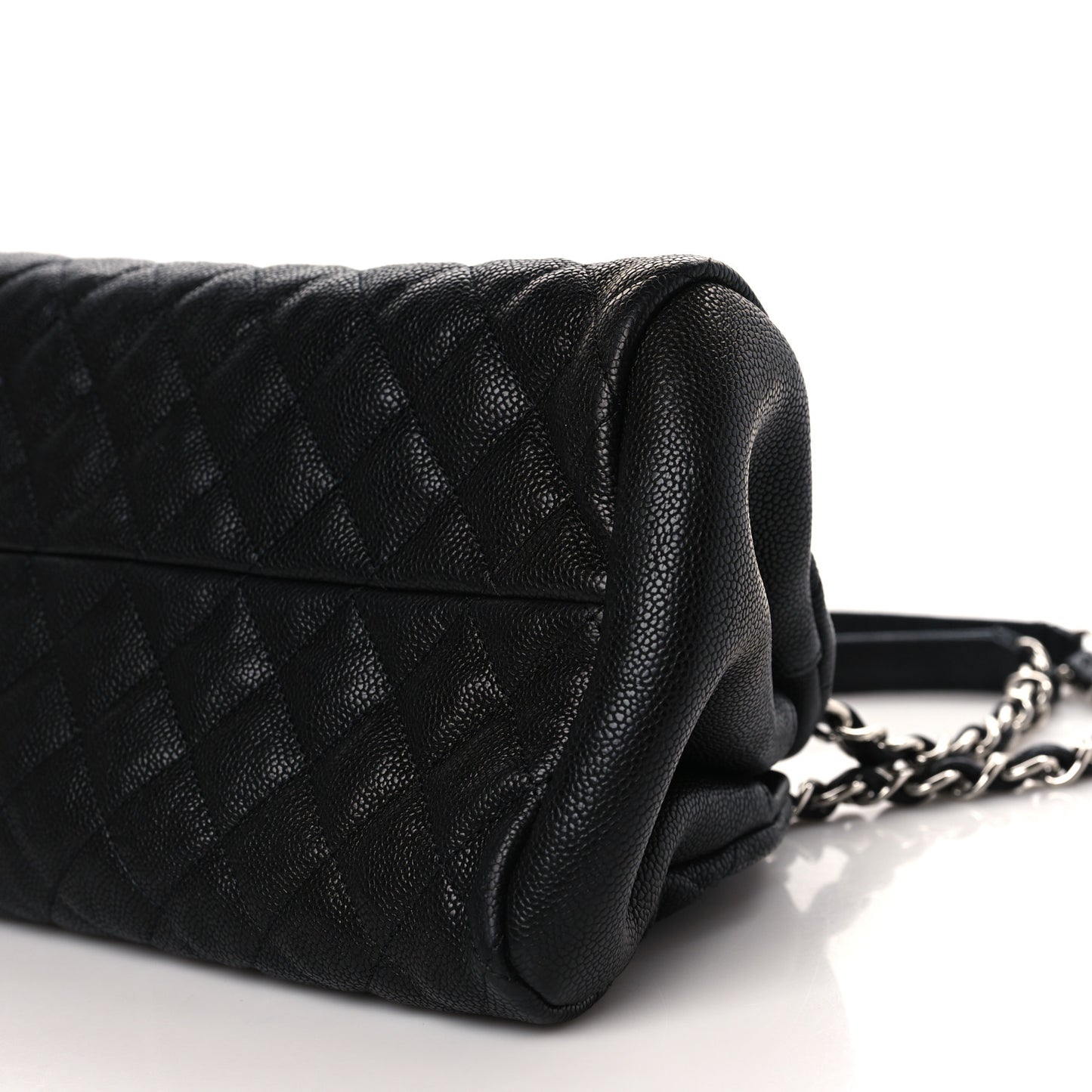 Caviar Quilted Medium Just Mademoiselle Black