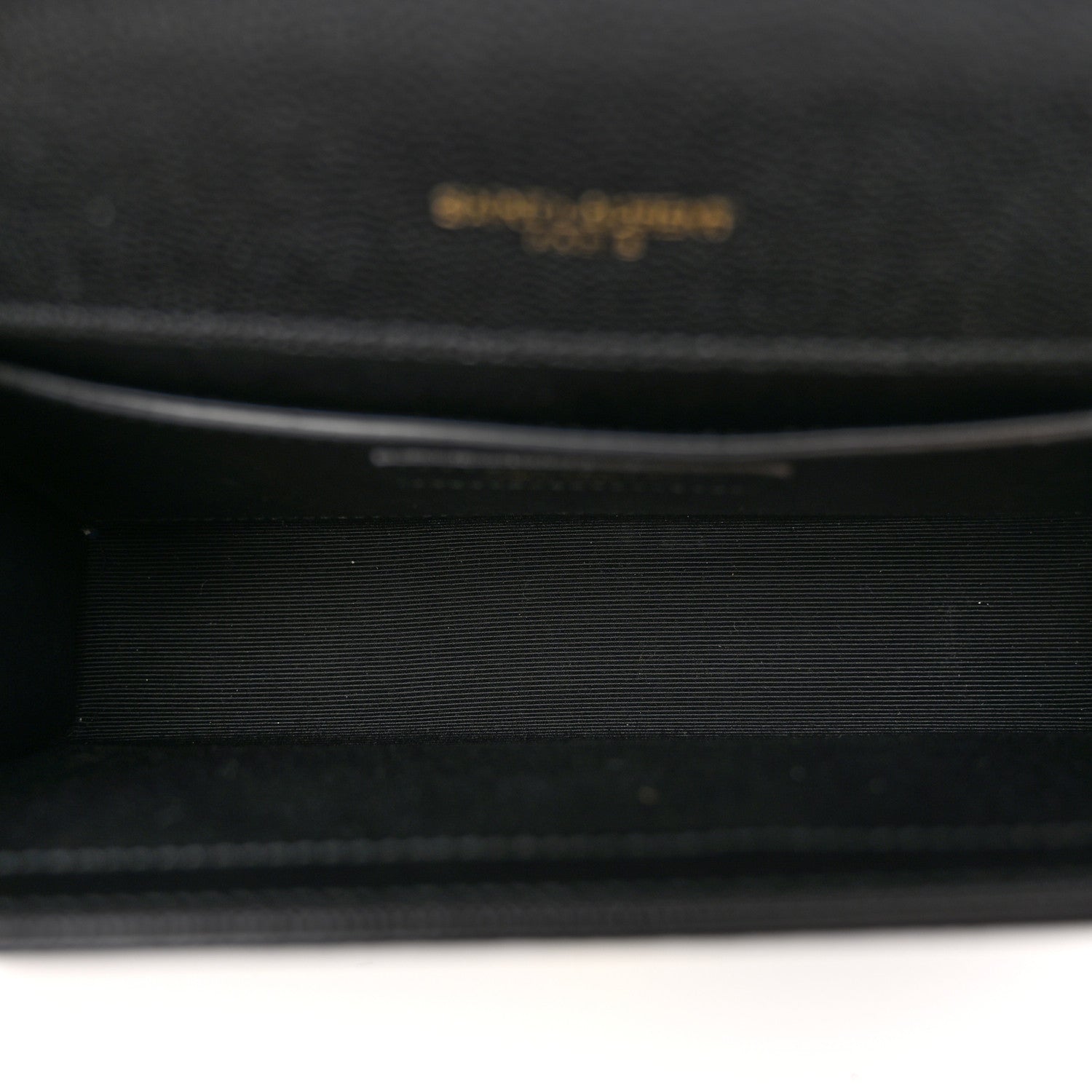 Saint Laurent Grain De Poudre Small Monogram Kate Satchel Black 5 of 10