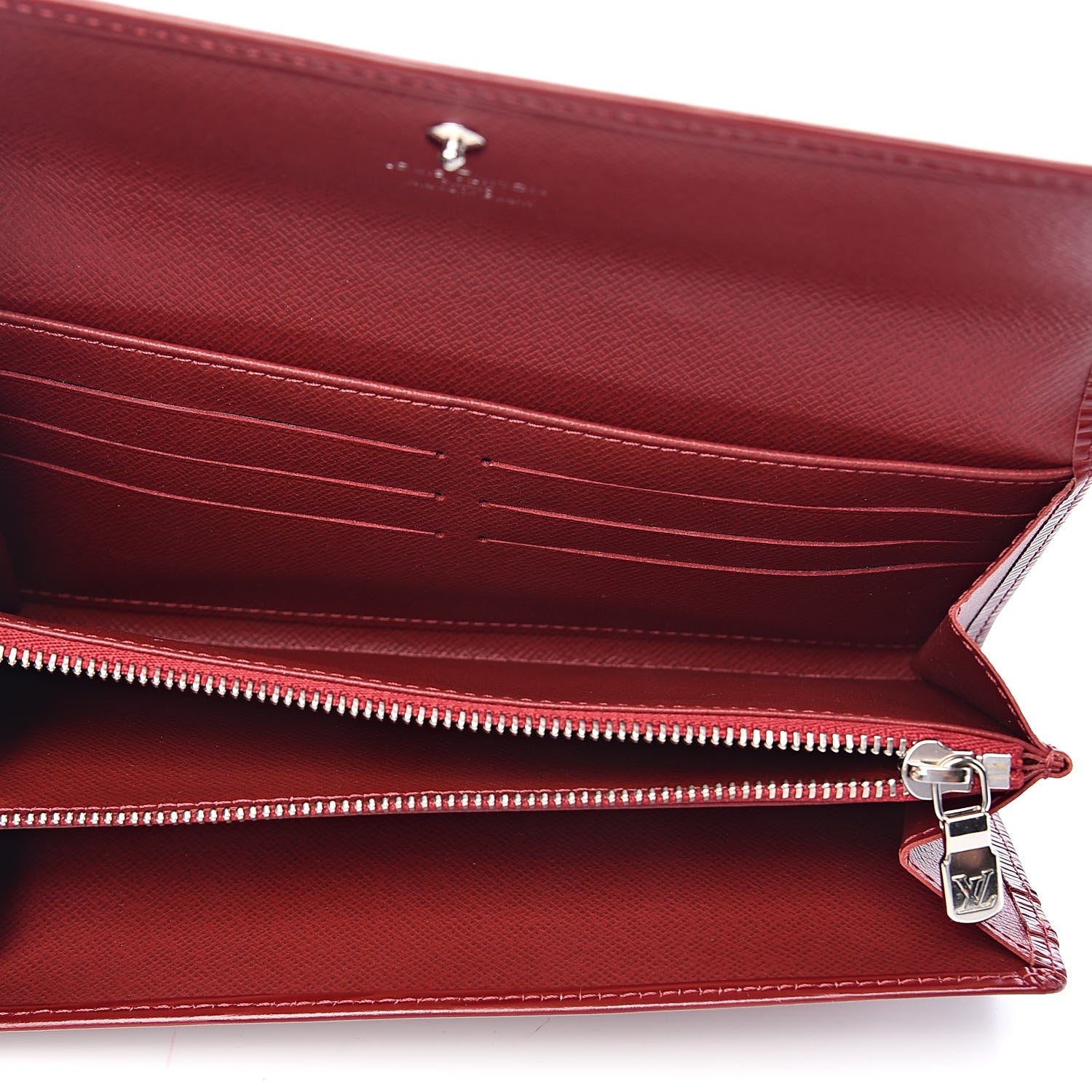 Louis Vuitton Epi Sarah Wallet Rubis 5 of 7