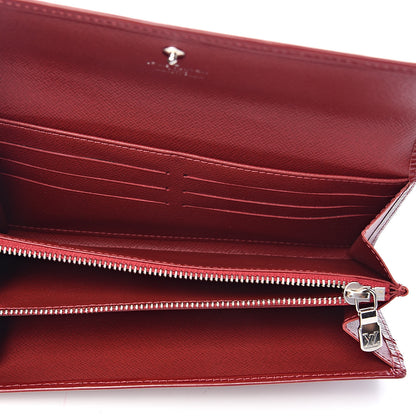 Louis Vuitton Epi Sarah Wallet Rubis 5 of 7