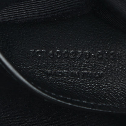 Saint Laurent Sheepskin Matelasse Chevron Monogram Monochrome Medium College Bag Black 7 of 10