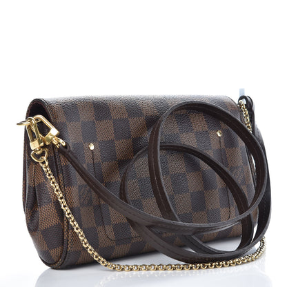Louis Vuitton Damier Ebene Favorite PM 3 of 8