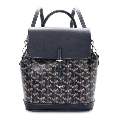Goyard Goyardine Calfskin Mini Alpin Backpack Navy 1 of 11