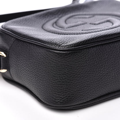 Gucci Pebbled Calfskin Small Soho Disco Bag Black 7 of 8
