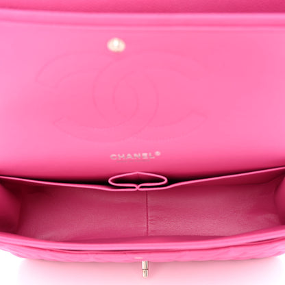 Chanel Iridescent Caviar Quilted Jumbo Double Flap Pink 5 of 10