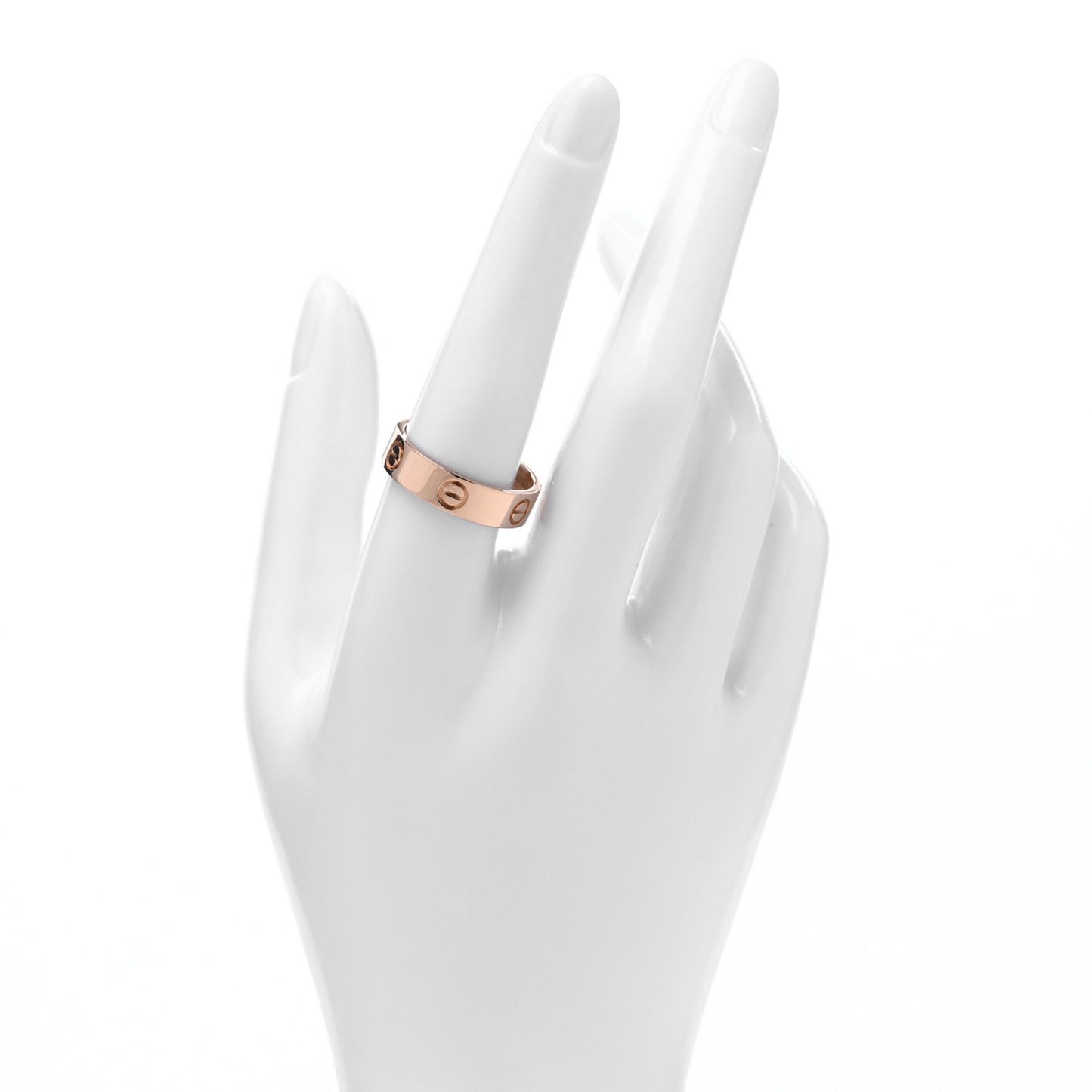 18K Pink Gold 5.5mm LOVE Ring 59 8.75