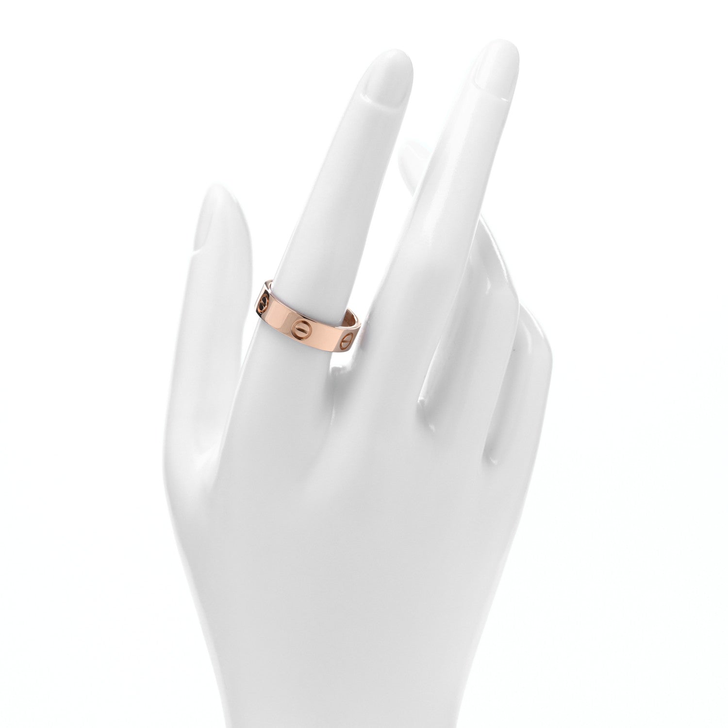 Cartier 18K Pink Gold 5.5mm LOVE Ring 59 8.75 2 of 5