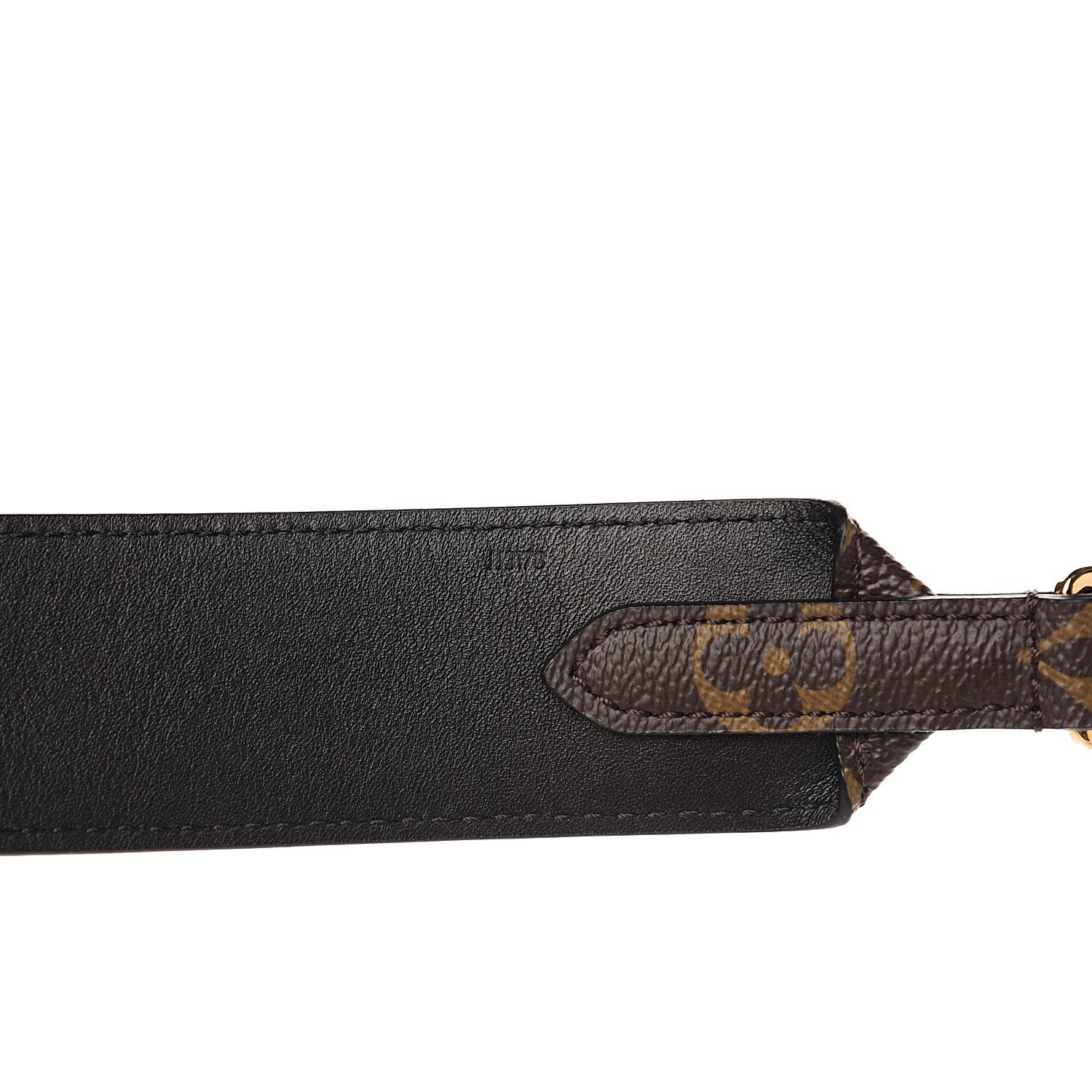 Louis Vuitton Monogram Bandouliere Shoulder Strap Black 4 of 5
