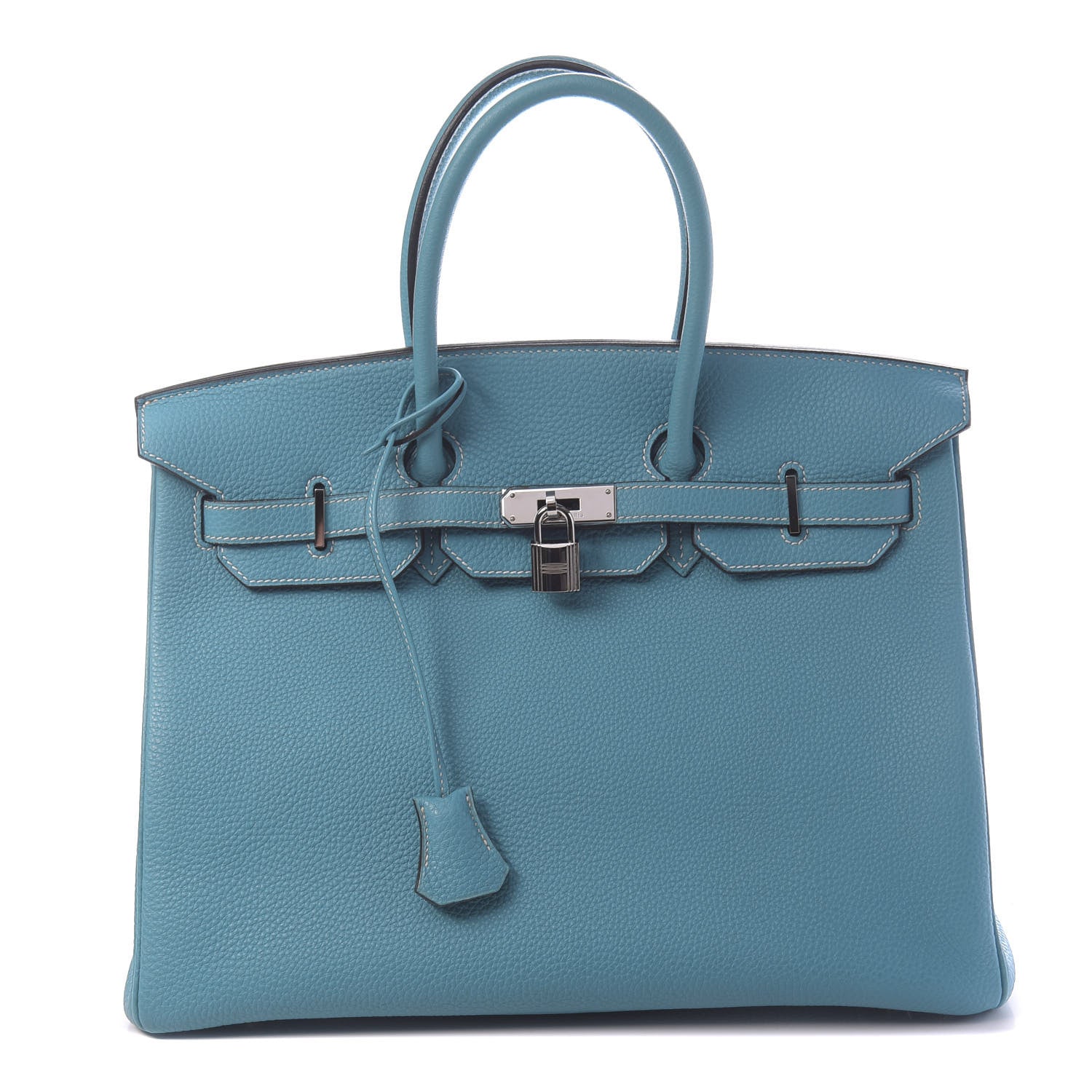 Hermes Togo Birkin 35 Blue Jean 1 of 10