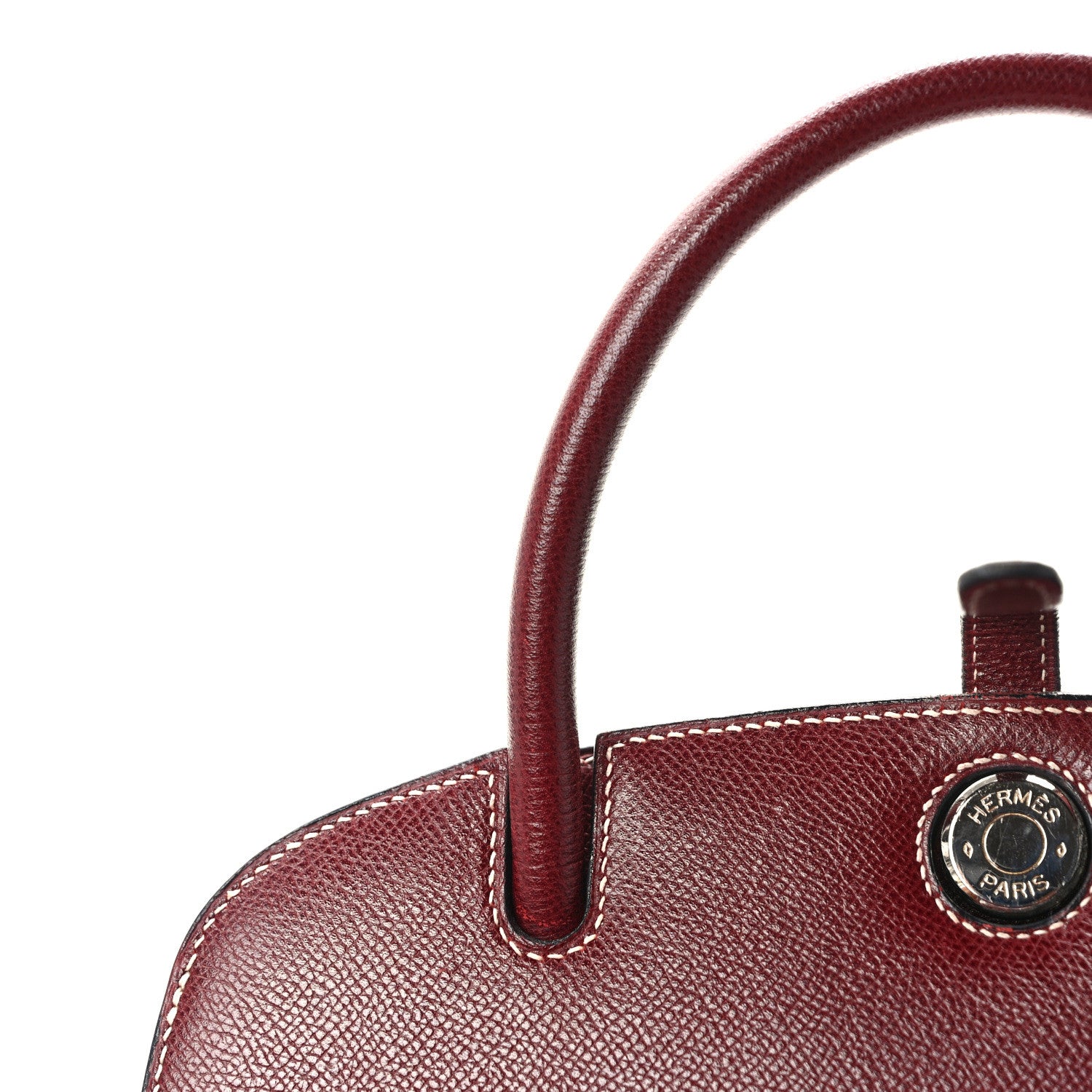 Hermes Courchevel Dalvy 30 Rouge H 1496095 – FASHIONPHILE