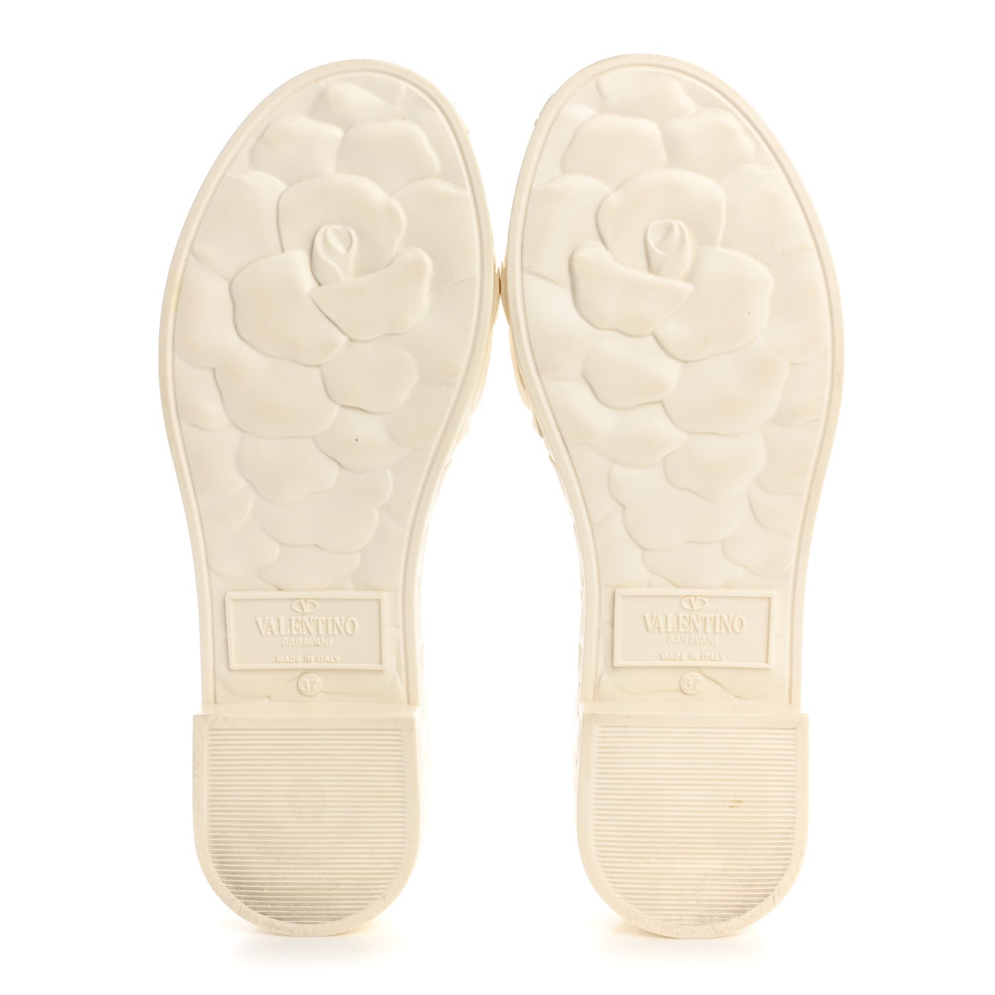 Rubber Atelier 03 Rose Edition 25/40mm Platform Slide Sandals 37 Avorio