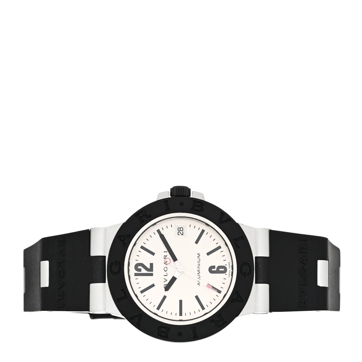 Aluminum Rubber 38mm Diagono Automatic Watch