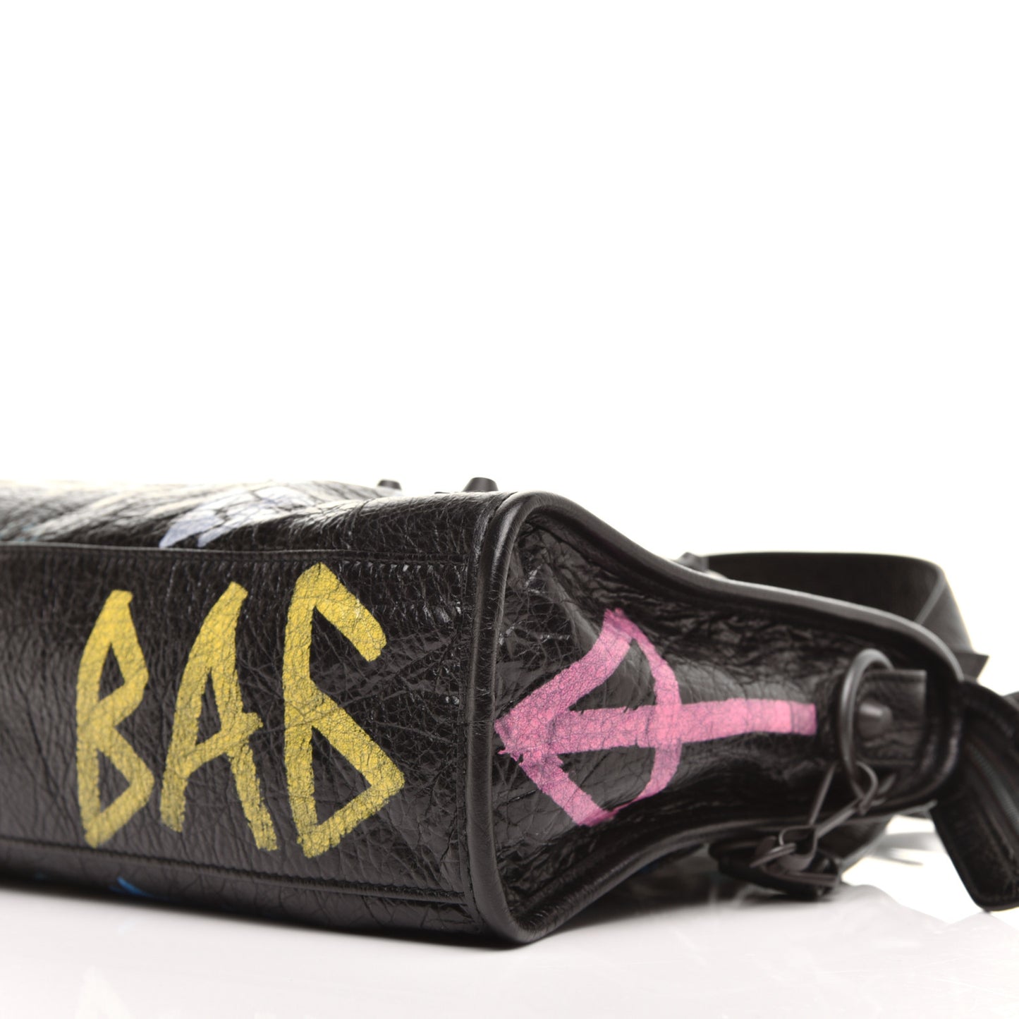 Agneau Graffiti All Over Classic Hardware S City Black Multicolor