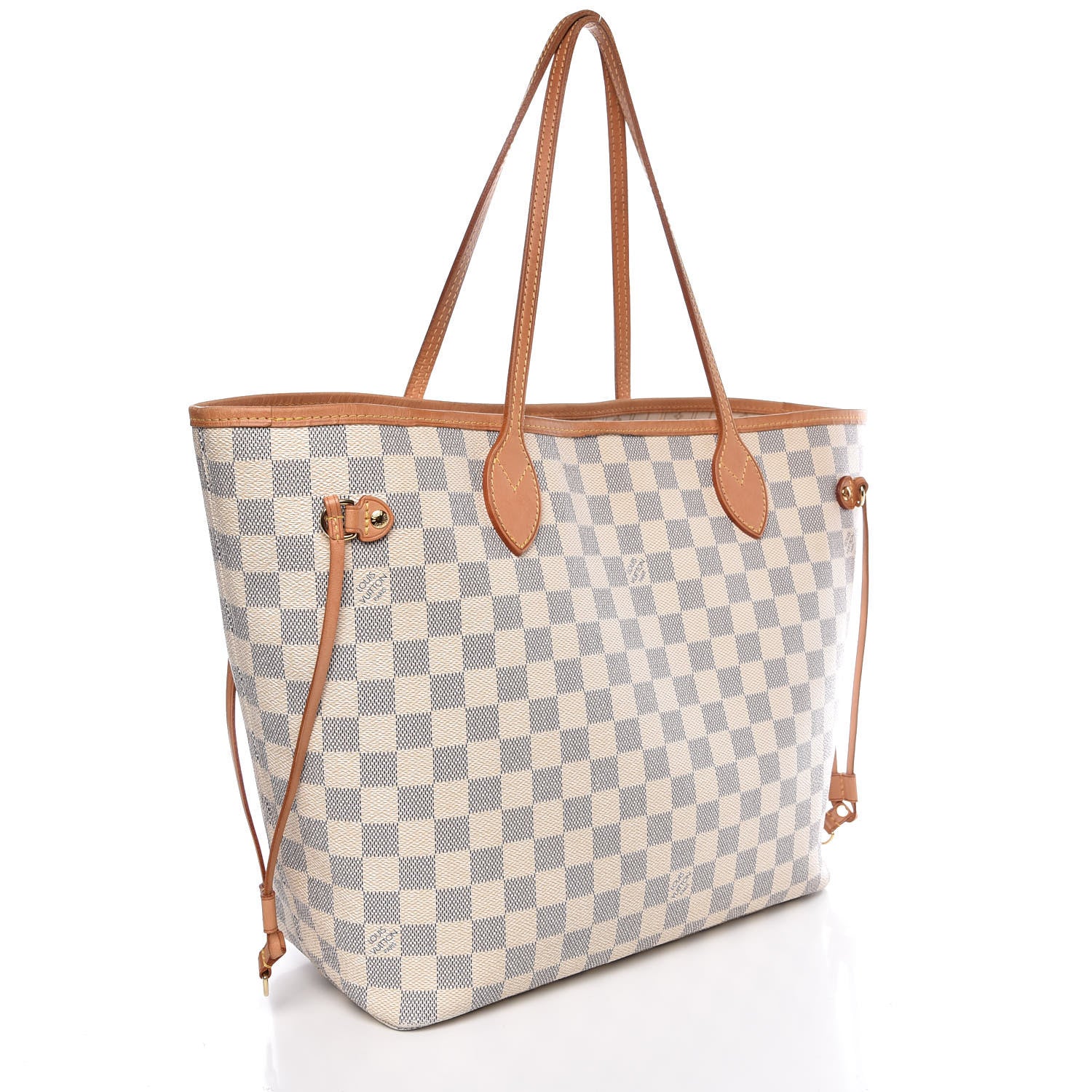 Louis Vuitton Damier Azur Neverfull MM 3 of 7
