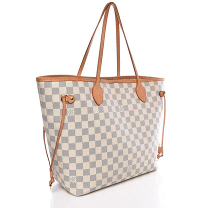 Louis Vuitton Damier Azur Neverfull MM 3 of 7