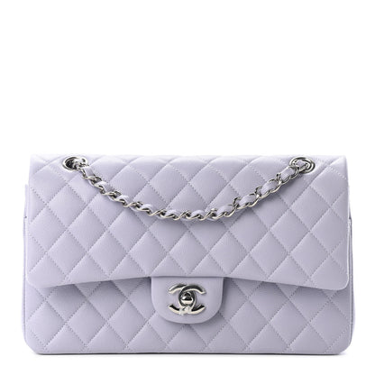 Chanel Caviar Quilted Medium Double Flap Light Purple 1 of 9