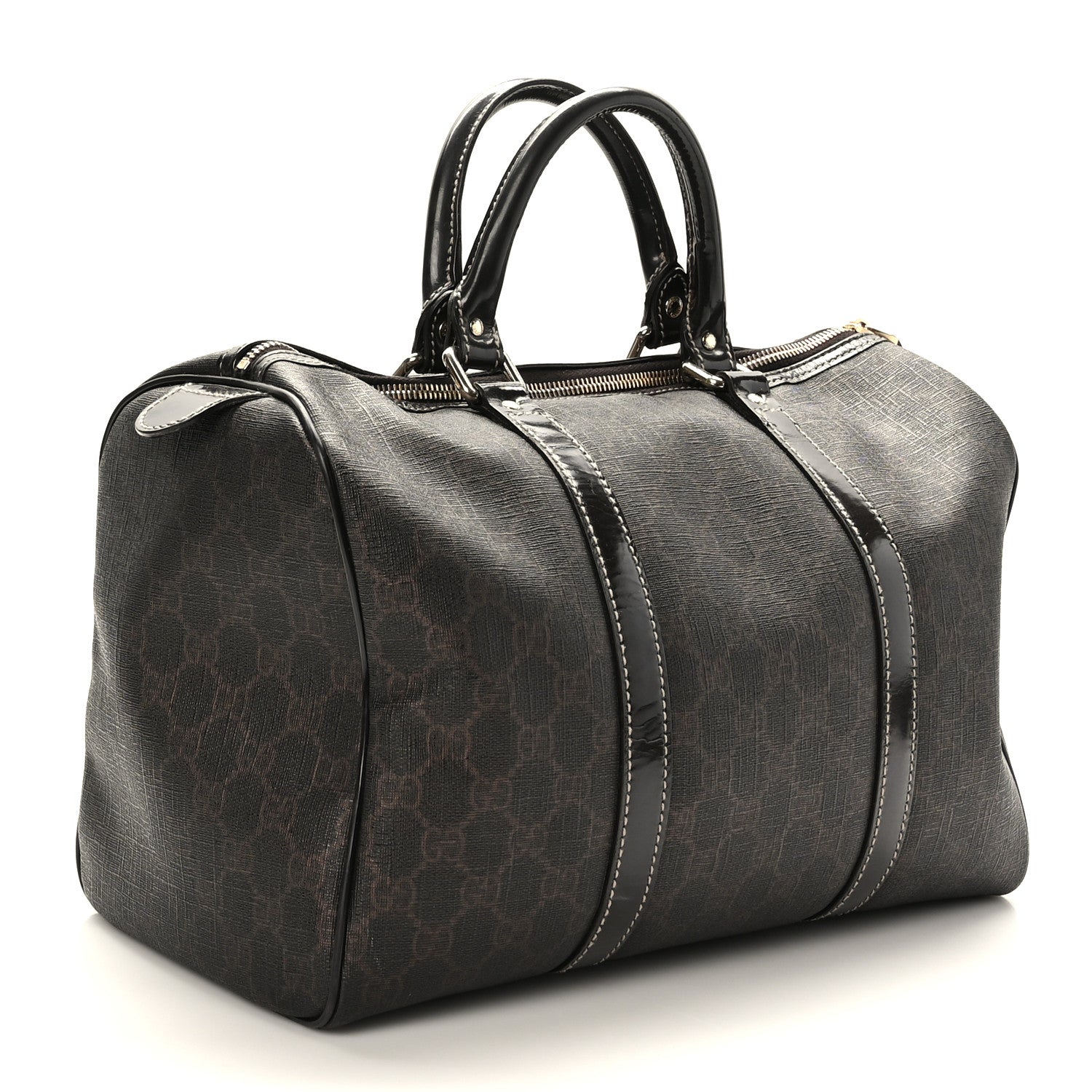 Gucci Imprime Monogram Medium Joy Boston Brown 3 of 11