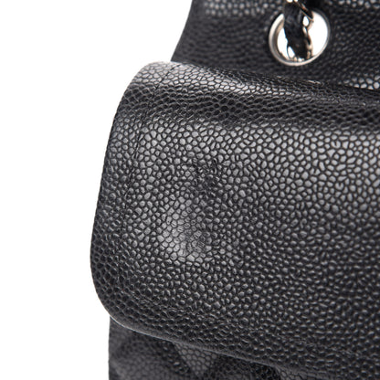 Chanel Caviar Quilted Medium Double Flap Black 8 of 13