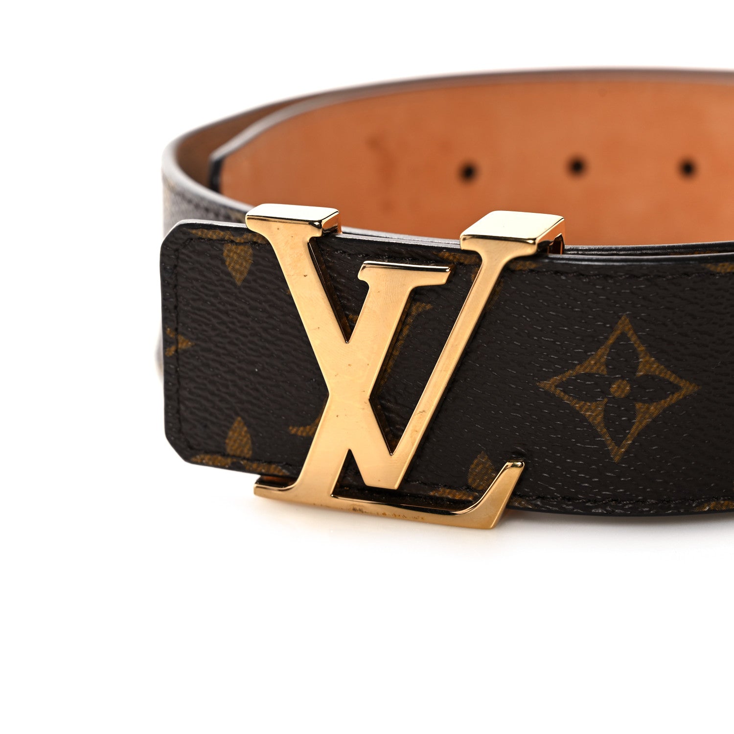 Louis Vuitton Monogram 40mm LV Initiales Belt 80 32 9 of 10