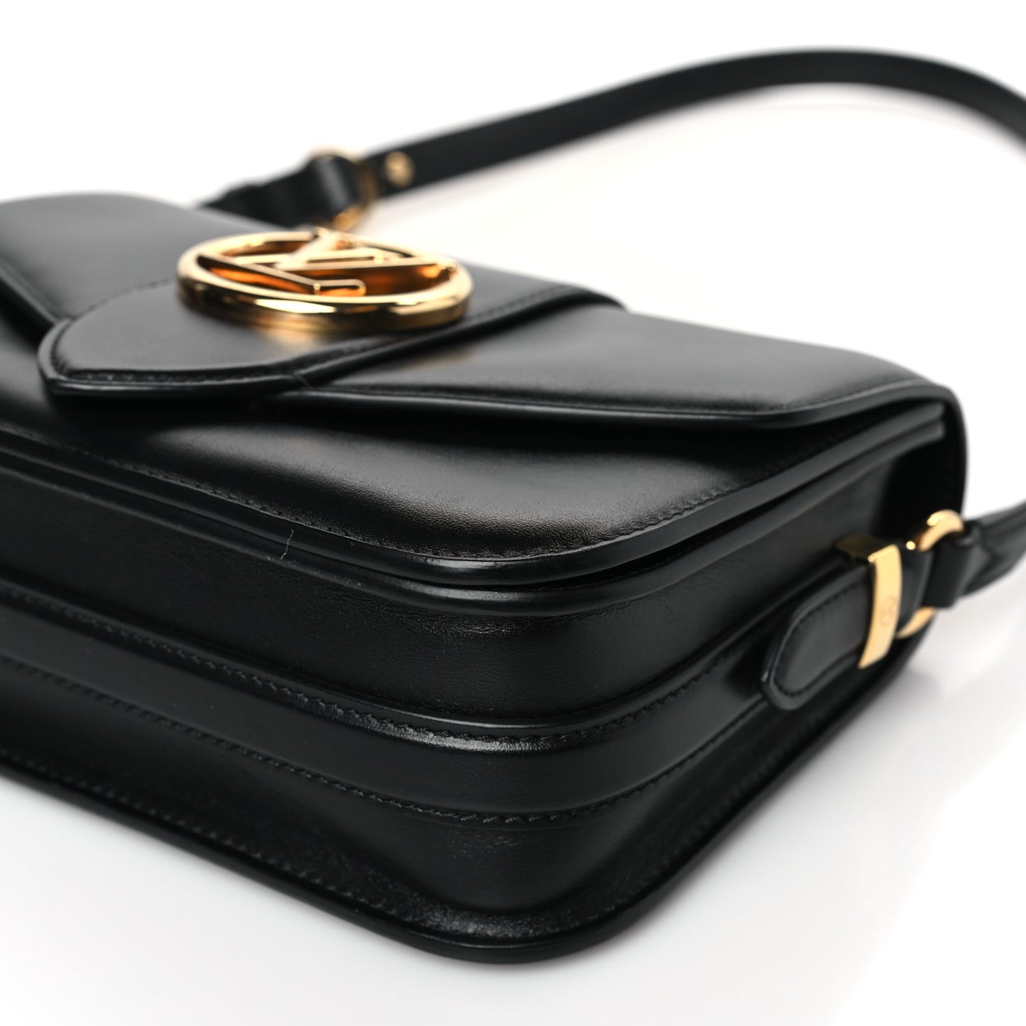 Smooth Calfskin LV Pont 9 Black