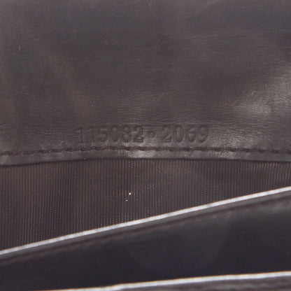 Gucci Monogram Web GG Reins Wallet Dark Brown 9 of 20