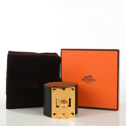 Hermes Chamonix Extreme Kelly Bracelet S Black 4 of 7
