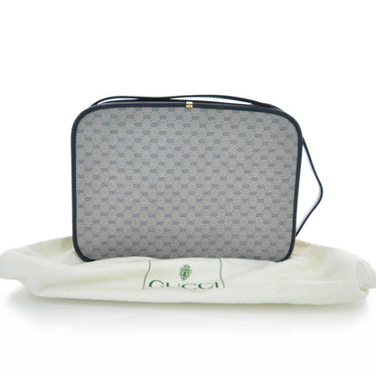 Gucci Monogram Shoulder Bag Navy 3 of 9