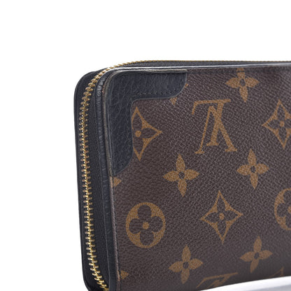 Louis Vuitton Monogram Zippy Retiro Wallet Black 10 of 11
