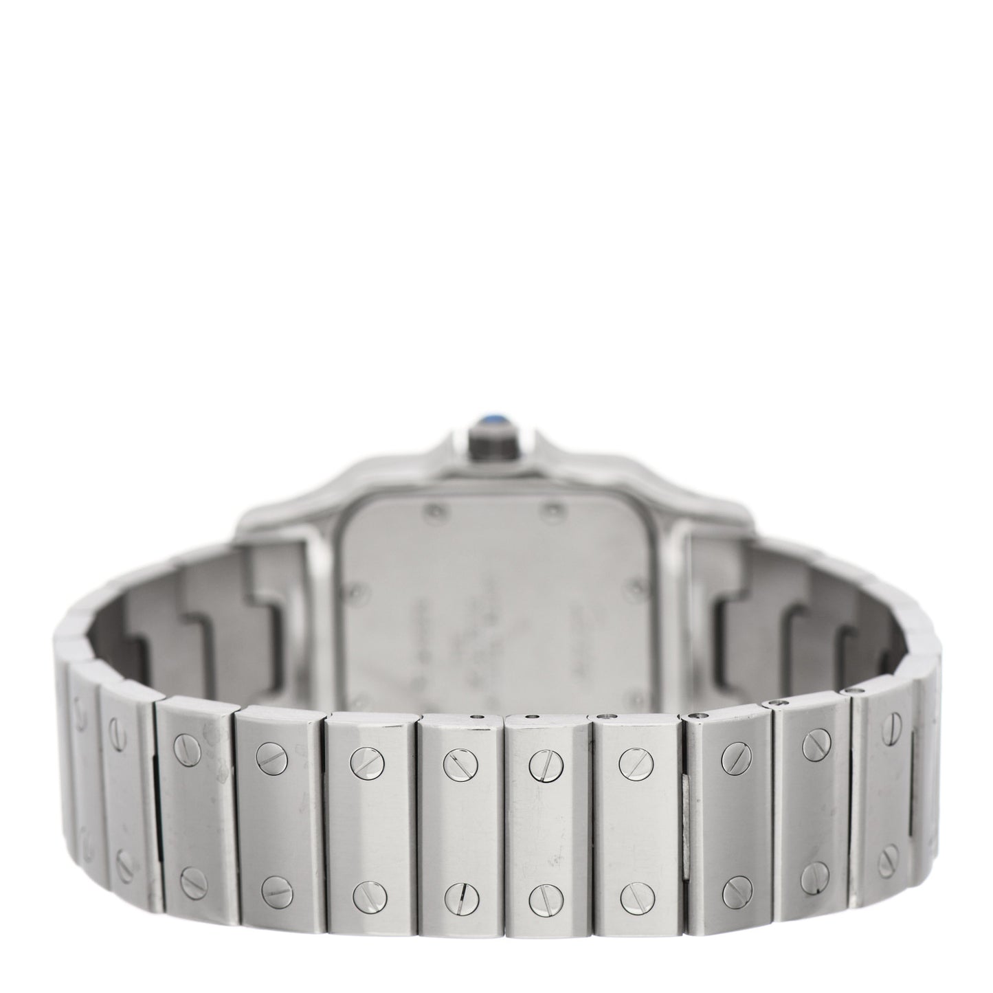 Stainless Steel 29mm Santos De Cartier Galbee Quartz Watch