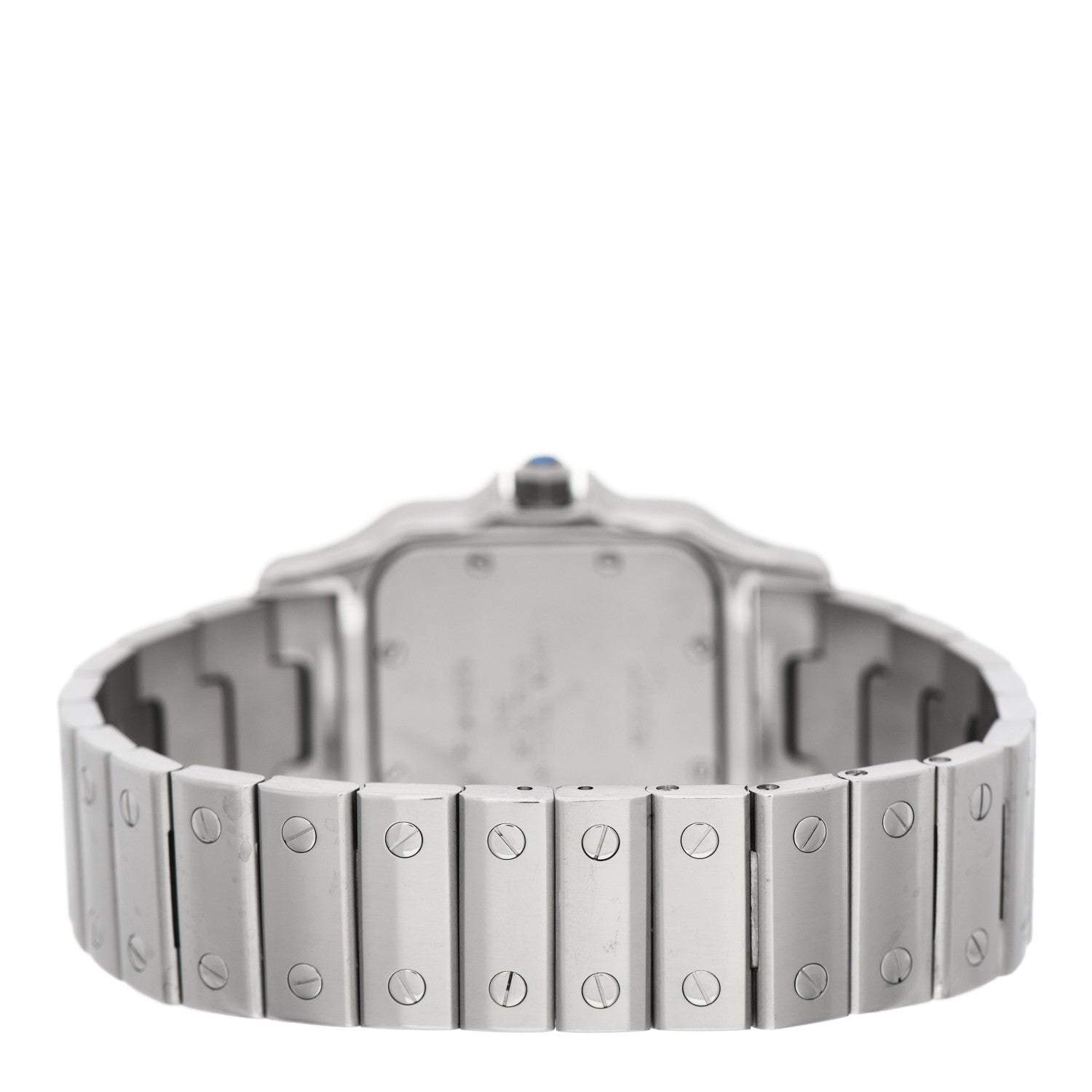 Cartier Stainless Steel 29mm Santos De Cartier Galbee Quartz Watch 3 of 5