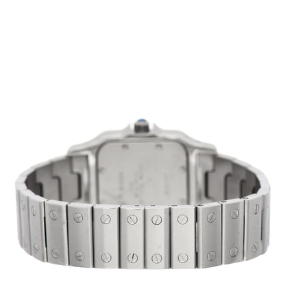 Cartier Stainless Steel 29mm Santos De Cartier Galbee Quartz Watch 3 of 5