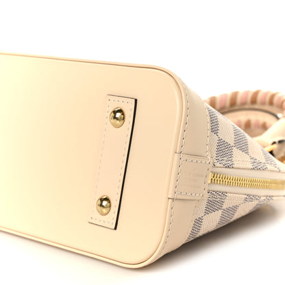 Louis Vuitton Damier Azur Braided Alma BB 12 of 13