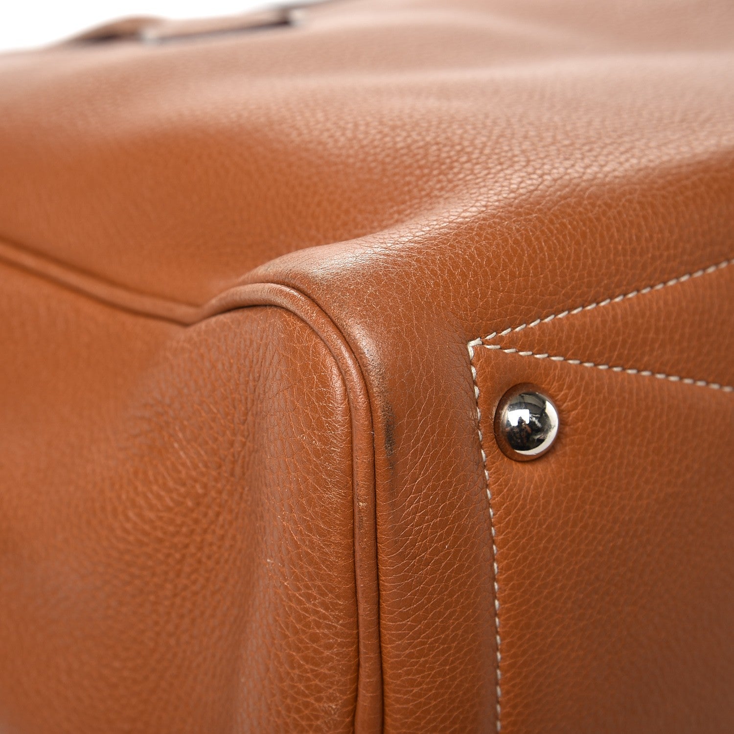 Hermes Taurillon Clemence Victoria II 35 Gold 11 of 14
