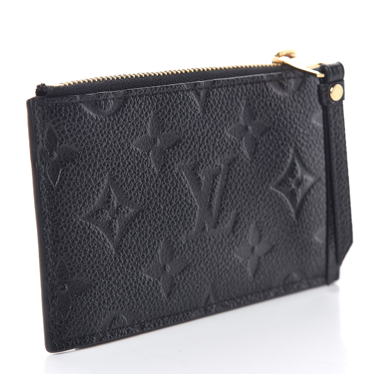 Louis Vuitton Empreinte Zipper Card Holder Black 3 of 8